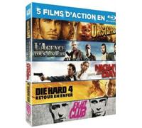 Unstoppable, L'agence tout risque, Night and Day, Die Hard 4, Fight Club [Blu-ray]