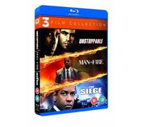Unstoppable/Man On Fire/The Siege (3 Blu-Ray) [Edizione: Regno Unito] [Edizione: Regno Unito]