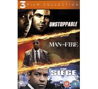 Unstoppable/Man On Fire/The Siege (3 Dvd) [Edizione: Regno Unito] [Edizione: Regno Unito]
