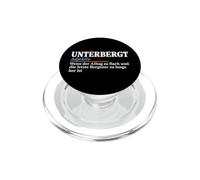 UNTERBERGT Bergsehnsucht Wandern Wanderer Berge Alpen Humor PopSockets PopGrip per MagSafe