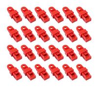 UNTERING 24Pcs Tarp Clip Grip Morsetti Stringere Tenda Clip di Fissaggio Titolare Per Banner Coperture Tende Ombra Panno Grip Morsetti