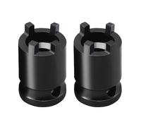 UNTERING 2pc Angles Grinder Chiave Attacco 1/2 Pollice Adattatore Presa Driver Chiave per Impatti Senza Filo Strumento di Rimozione Strumento Grinder Socket