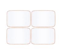 UNTERING 4pc Stiro Panni Protettivi Mesh Panno Per La Rimozione Efficiente Sicuro Isolamento Mesh Pad Per Vestiti Panno