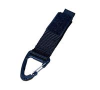 UNTERING 4Pcs Professionale Moschettone Portachiavi Titolare Cintura Keeper Tessitura Gancio Clip Cintura Catena Gancio Clip Campeggio Moschettone Portachiavi