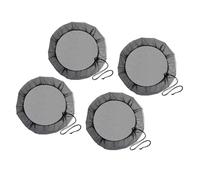 UNTERING 4Pcs Rain Catcher Mesh Copertura Pioggia Mesh Copertura Copertura Catcher Secchio Per Foglie Cadute Detriti Sostituzione Secchio Copertura Rete