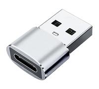 UNTERING Adattatore da USB 2.0 a Ctype femmina a un connettore maschio per ricarica 3A e 5Gbps sincronizzazione dati tipo C a USB Adapter