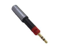 UNTERING Adattatore per cuffie da 3,5 mm per Audio-Technica ATH-M70X M40X M50X M60X per cuffie HD518 HD598 HD599