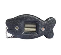 UNTERING Affilatrice per scarpe da hockey su ghiaccio Hockey su ghiaccio Affilatura Oilstone portatile con cordino appeso Edger Affilatrice per pattini in pietra per pattini di figura per pattini