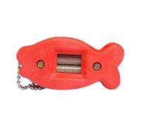 UNTERING Affilatrice per scarpe da hockey su ghiaccio Hockey su ghiaccio Affilatura Oilstone portatile con cordino appeso Edger Affilatrice per pattini in pietra per pattini di figura per pattini