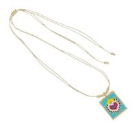 UNTERING Artistics Corona Cuore Collana di Perline Gioielli Portatile Per Le Donne Stili Accessorio Trendy Misto Collana di Perline, Misura unica, come descritto, come descritto