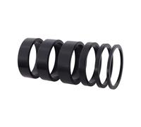 UNTERING Biciclette da strada Cuffie Rondella Bici Stem Cuffie Distanziali Lega di Alluminio Rondelle Forcella Accessori V Cuffia Rondella