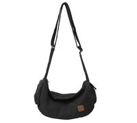UNTERING Borsa a tracolla autunnale e invernale Borsa a tracolla di grande capacità Borsa per la spesa Borsa di tela Borsa messaggeri casual per borse a tracolla per tutti i giorni, Nero , about