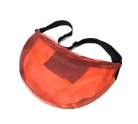 UNTERING Borsa portaoggetti per attrezzatura sportiva, borsa da basket singola con tasca con cerniera, rete a tracolla regolabile, tracolla a tracolla, basket, calcio