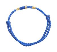 UNTERING Braccialetto intrecciato a mano con corda rossa, regolabile, portafortuna, elegante braccialetto per regali di Capodanno e sorelle di celebrazione