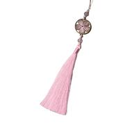 UNTERING Ciondolo tradizionale con nappe Han Fu con disegni floreali di buon auspicio per gli appassionati della cultura e gli amanti della moda usano il ciondolo con nappe