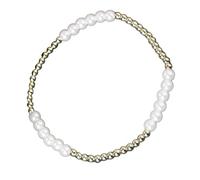 UNTERING Collana con perle finte alla clavicola leggera ed elegante gioielli per le donne da indossare tutti i giorni dal design versatile catena alla clavicola catena alla moda, Misura unica, come