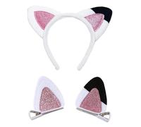 UNTERING Cosplay Clip di Capelli Orecchio Hairband Per Il Lavaggio Del Viso Anime Accessori Costume Ragazza Femminile Partito A Tema Hairclips Copricapo Decorazione