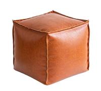 UNTERING Elegante sgabello di stoccaggio del cuoio dell'unità di elaborazione per la gestione dello spazio portatile Seat progetta lo sgabello multifunzionale