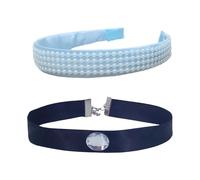 UNTERING Fascia per capelli e collana girocollo da principessa per bambine a tema travestimento e avventura magica accessorio per costumi scolastici accessori per eventi scolastici