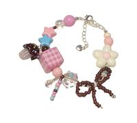 UNTERING Gioielli alla moda color dopamina perline regolabile bowknot comfort indossare gioielli per feste o occasioni in ufficio leggeri perline per l'uso quotidiano