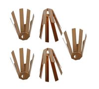 UNTERING Golfs Shaft Adapter Shims Ottone Golf Club Alberi Accessori Facile da Usare Per La maggior parte Ferro 5Pcs Ottone Golf Adapter Shims