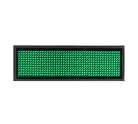 UNTERING LED Nome Tag 44x11 Pixel Ricaricabile LED Biglietto da Visita Schermo Con Programmazione USB Display Digitale Segno Per Ristorante Distintivo Digitale