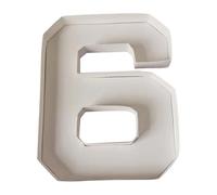 UNTERING Lettere creative Candy Storage Container Personalizzabile Lettera Forma Durabilità Organizzazione Box Party Favor Box