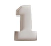 UNTERING Lettere creative Candy Storage Container Personalizzabile Lettera Forma Durabilità Organizzazione Box Party Favor Box
