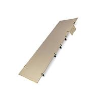 UNTERING Lettino pieghevole portatile da campeggio in leghe di alluminio culla per escursioni all'aperto zaino in spalla viaggio facile da trasportare campeggio