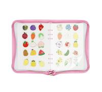 UNTERING Organizer leggero in feltro con scomparti sicuri, libro da collezione per badge marziali, ricordi, conservazione, storico, badge, Misura unica, come descritto