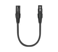 UNTERING Pin dei cavi di interconnessione 3 al maschio di 5 Pin ai cavi femminili degli adattatori per i microfoni e le luci della fase maschio alla femmina