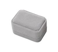 UNTERING Scatola di velluto orecchini gioielli gioielli regalo espositore gioielli viola grigio blu scuro scatola di velluto matrimonio