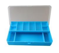 UNTERING Scatola per attrezzatura da pesca a doppio strato Esche Organizzatori Ganci Jigs Testa Spining Baits Case Contenitore per esche da pesca Jig Head Spinner Baits Tool Case