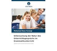 Untersuchung der Natur des Unterrichtsgesprächs im Grammatikunterricht: Systemische funktionale Grammatik