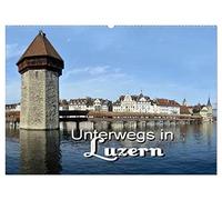 Unterwegs in Luzern (Wandkalender 2026 DIN A2 quer), CALVENDO Monatskalender: Luzern, einzigartige Stadt am Vierwaldstättersee