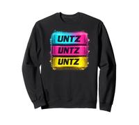 Untz Techno Trance Rave Amanti della Musica Elettronica Felpa