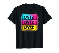 Untz Techno Trance Rave Amanti della Musica Elettronica Maglietta