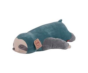 UNUS - Cuscino per chi dorme sul fianco, cuscino per allattamento, cuscino per bambini, adatto come decorazione, estremamente morbido, 50 cm, turchese