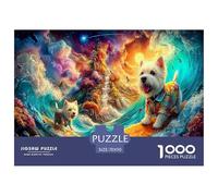Unusual Puppy 1000 Pezzi Puzzle Classici Per Adulti E Bambini A Partire Da 12 Anni Giochi Educativi Giocattoli Sfida Impossibile - Regalo Per Amore E Amico 70x50cm/1000pcs