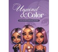 Unwind & Color: A Cute and Relaxing Coloring Book for Women