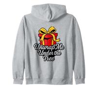 Unwrap Me Under The Christmas Tree Box Idee Vacanze Donne Felpa con Cappuccio
