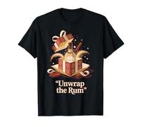 Unwrap The Rum Funny Coquito Holiday Design Maglietta