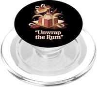 Unwrap the Rum Funny Coquito Holiday Design PopSockets PopGrip per MagSafe