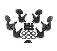 Unxuey 3R3L Chitarra Elettrica Tuning Pioli Chiavi Stringa Accordatori Meccaniche Teste Pulsante Bloccaggio per Strat Tele Elettrico