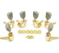 Unxuey 6 pezzi di chitarra parti di corde di accordatura pioli 3L3R Heavy Duty Chitarra Tuning Keys Machine Heads Pulsanti del cambio per chitarra elettrica folk