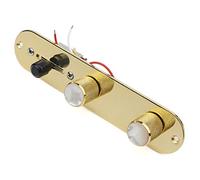 Unxuey Manopole per chitarra elettrica Fender Tele Telecaster con piastra di controllo a 3 vie completamente caricata precablata