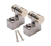 Unxuey Rullo per chitarra e corde per albero con viti di montaggio, accessori per chitarra Fender Strat Stratocaster Tele Telecaster Chitarra Elettrica Confezione da 2