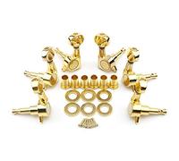 Unxuey - Set di 6 piroli per accordatura chitarra acustica o elettrica, 3 L 3R