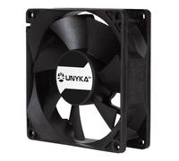 UNYKAch 80.80.25 sistema di raffreddamento per computer Case per computer Ventilatore 8 cm Nero NEW