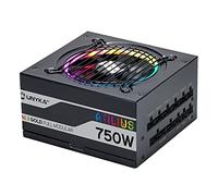 Alimentatore Unykach Atilius RGB Nero 750W 750W ATX 2.31 - Illuminazione RGB - Completamente modulare - PFC attivo - Ventola da